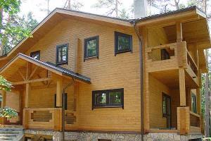 Строительство домов из обрезного бруса