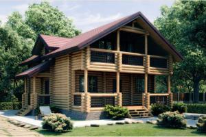 Строительство домов из оцилиндрованного бревна